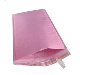 Wholesale Oil Resistant Pink Bubble Mailers 6x9 , Poly Bubble Mailers Padded Envelopes from china suppliers