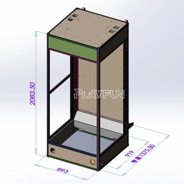 Factory Directly Selling Catch Tickets Game Machine Catch Money Bills Skillful Game Machine Amusement Game Machine