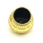Light Gold Metal Crown Type Zamac Perfume Bottle Cap