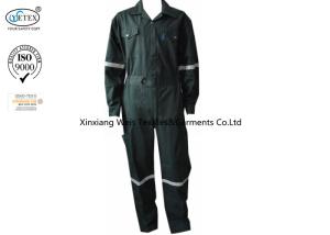Wholesale Flame Resistant Insulated Coveralls Dark Green Oil Gas Industrial Safety from china suppliers