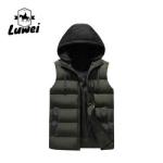 Luxury Custom High Quality Sleeveless Detachable Hat Cargo Mens Wear Outdoor
