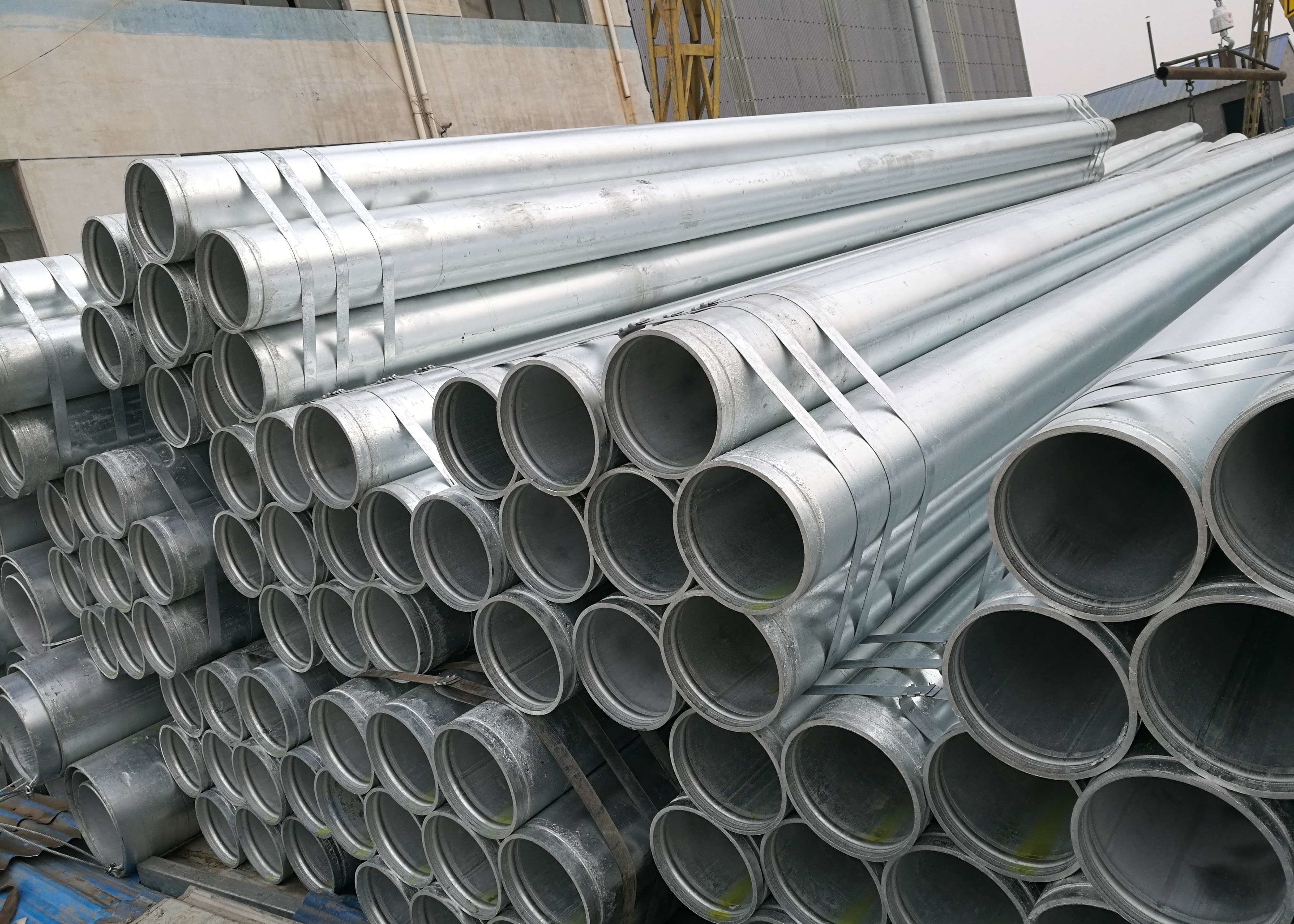 Welded Erw Galvanized Steel Pipe Api 5l Psl1 X60 For Construction
