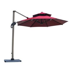 Wholesale 8 Ribs Easy To Use Crank Open Mechanism Outdoor Beach Umbrella from china suppliers