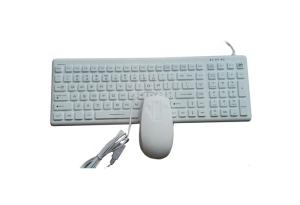 China Magnetic Medical / Industrial Keyboard Mouse Combo IP68 Siicone Material on sale