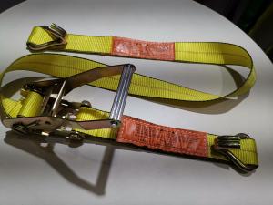 Wholesale Popular Polyester Ratchet Lashing Straps 2&quot; 30' B/S 10000lbs Asme B30.9 from china suppliers