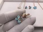 Brand jewelry necklace 18K Gold real Diamond