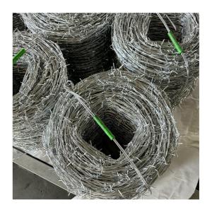 Wholesale Cross Barbed Wire Defensive Measures Anti-corrosion Galvanized Welded Barb Wire Fence Wire from china suppliers