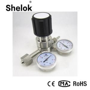 Wholesale High pressure two stage 316SS Back regulating valve regulator valve from china suppliers