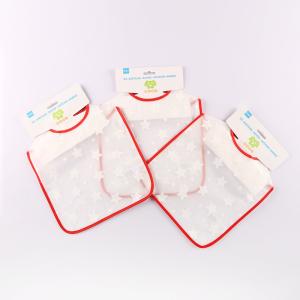 Wholesale Kid Girl Boy Polyester Waterproof Feeding Eating Cute Toddler Bib For Baby from china suppliers