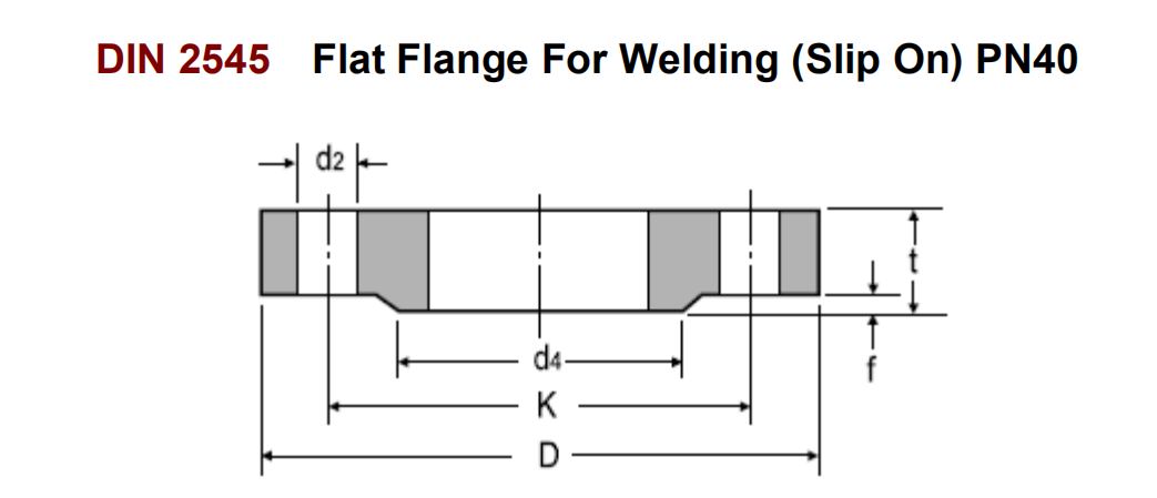 304L Stainless Steel Slip On Pipe Flanges Duplex Steel Flanges RF FF TF RTJ PN40 DN10-DN1000