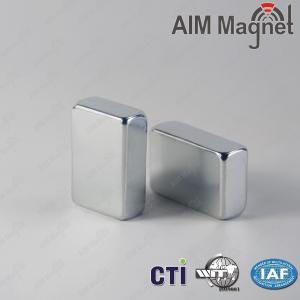 Wholesale China NdFeB Magnet Manufacture Supply Nickel Coating Block Neodymium Magnets from china suppliers