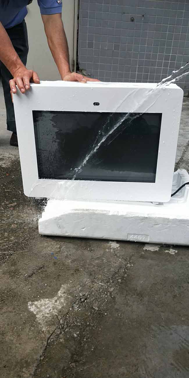 21.5 Inch Outdoor Interactive Monitor LCD Digital Display 2500nits Advertising Signage Kiosk