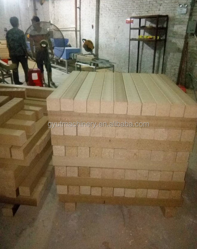 Hot Pressing Sawdust Pallet Compress Machine for Customized Wood Shaving Pallet Block