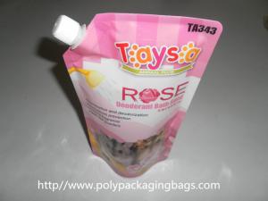 Wholesale 250ml Stand Up Pouch Bags Juice Spout , Flexible Liquid Packaging from china suppliers