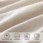 Queen Size Stone Washed French Linens Bedding Set of 4 100% Pure Flax Linen