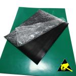 Blue Green Black 2mm 3mm Electrostatic Skin ESD Rubber Mat For Workbench