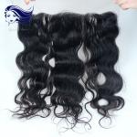 Brazilian Front Lace Human Hair Wigs Front Closures With Bangs Ear To Ear Lace
