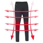 Winter Direct Current Heated Thermal Pants USB Charging Cotton High Waist