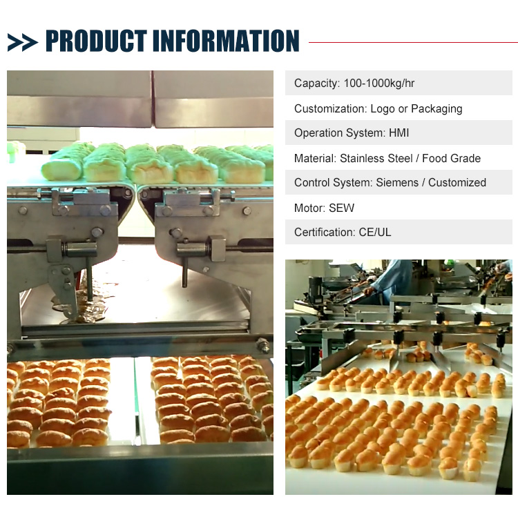 Bread Cake Double Deck Switchingover Automatic Conveyor System Cooling Conveyor For Sale