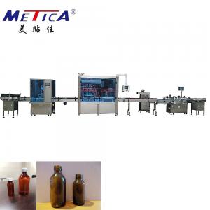 China 100ml-500ml Syrup Bottling Production Line Automatic Bottling Machine on sale