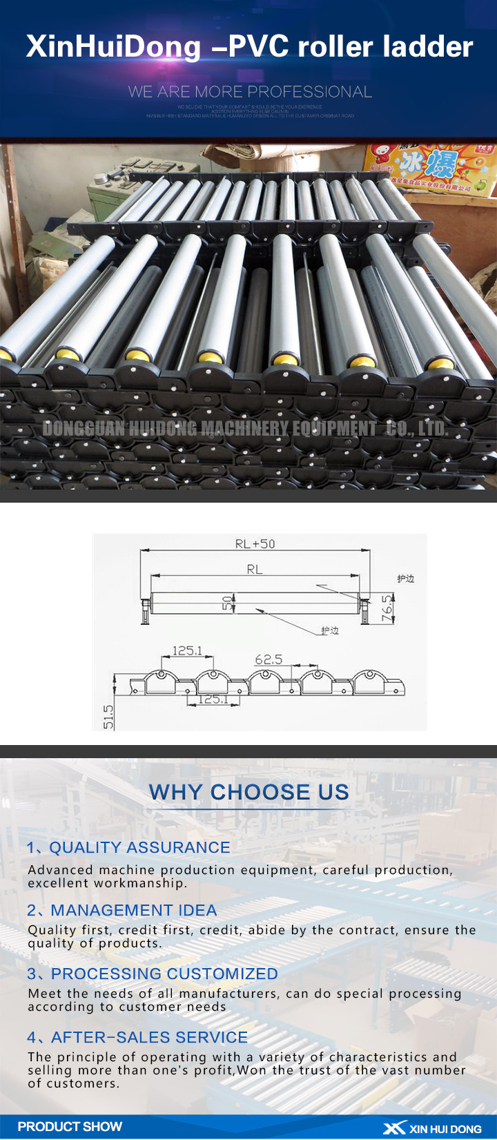 Coated Industrial Rubber Rollers , Small Diameter Pvc Conveyor Rollers OEM