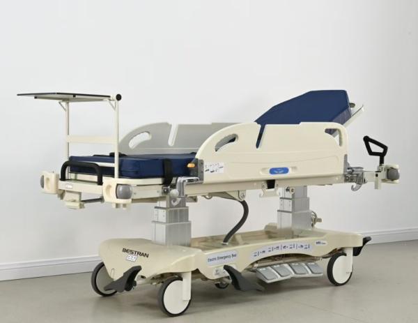 Foot Pedal Control Electric Patient Hospital Stretcher Transport Bed Trolley