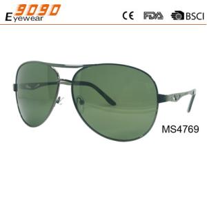 Wholesale Classic culling fashion metal sunglasses ,UV 400 Protection Lens,suitable for men and women from china suppliers