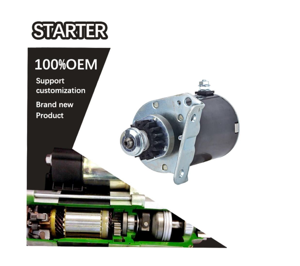12V 16T CW STARTER AM106883, AM38136, AM39285, LG490420, LG497401 494990 , 495920 , 497401 , 499521 , 499529 , LG91262