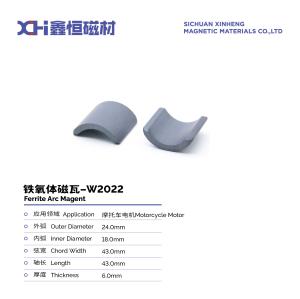 Wholesale Anisotropic Permanent Magnet Ferrite With High Coercivity For Motorcycle Motors W2022 from china suppliers