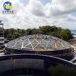 Aluminum Geodesic Dome Roof for Oil Tank