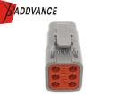 DTM06-6S ATM06-6S Deutsch Automotive Connectors 6 Way Female With Wedgelock /