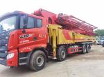 Used Concrete Pump Truck Mounted 56m 62m Concrete Pump Mixer Truck Used For Boom