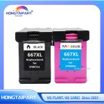 Ink Cartridge 3YM81AL 3YM80AL 667XL 667 For HP DeskJet Ink Advantage 1275 2374