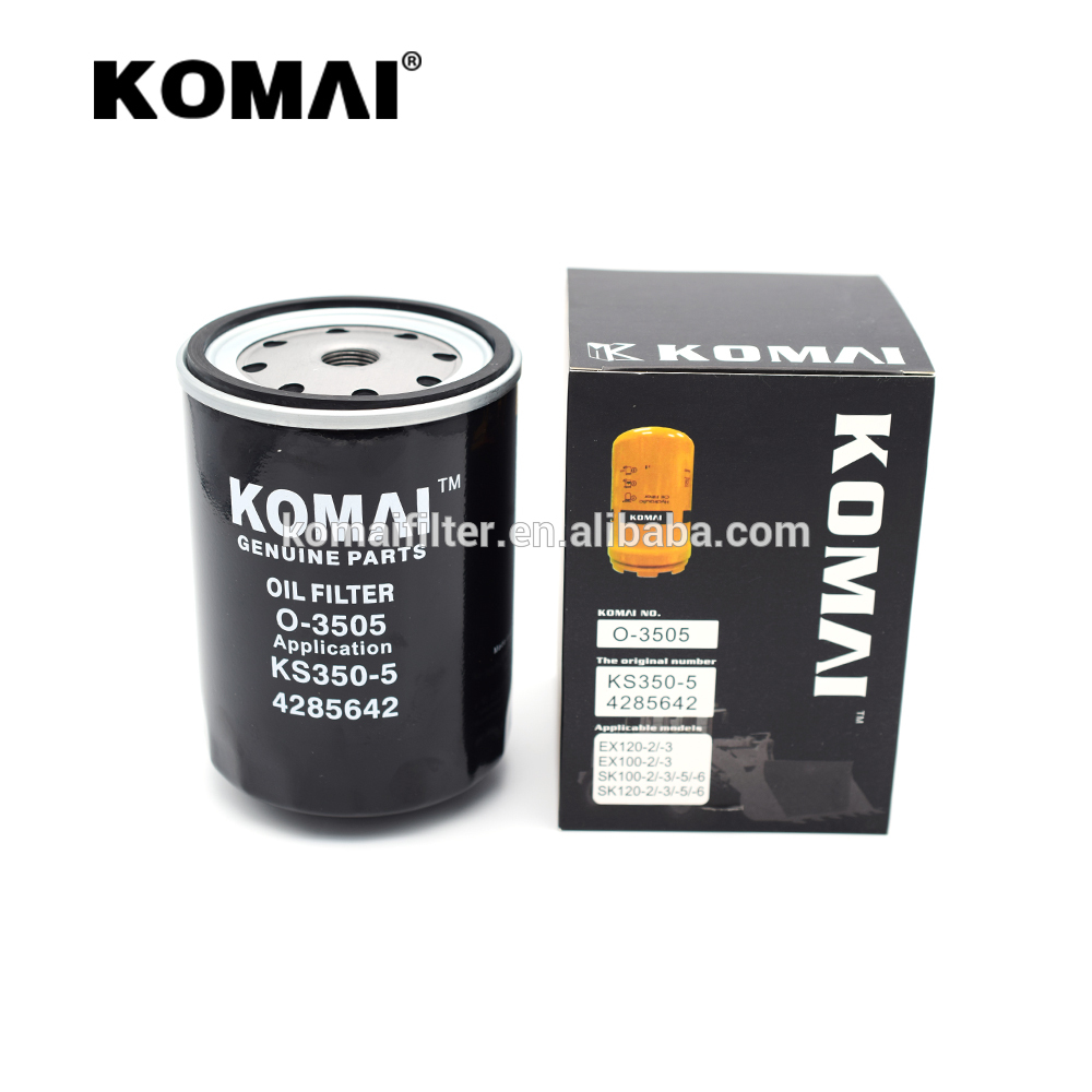Lubriion Systems Kobelco Filters Cartridge Oil Filter For Excavator O-3505 KBP-0723