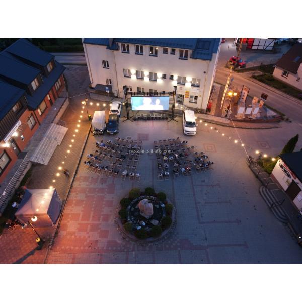 High-Brightness LED Display 7680Hz Refresh Rate IP65 Waterproof ROHS/CE/FCC Certified Custom Rental Screen