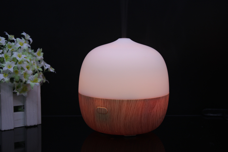 Wood Grain Home Electric 120ml Essential Oil Aroma Diffuser