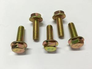 Wholesale M12 M10 Hex Head Flange Metal Bolt Brass Copper Bronze H59 H62 Zinc Plating Din6921 from china suppliers