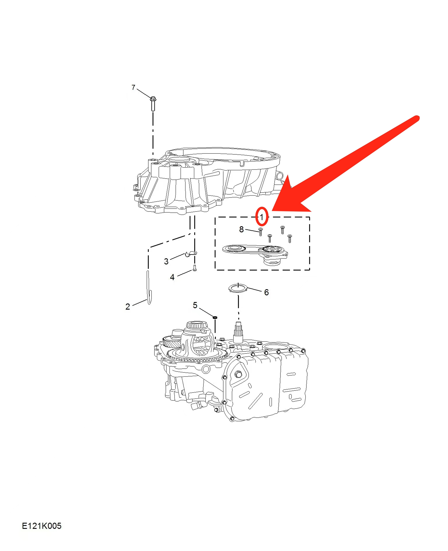 ROEWE SAIC CVT180 Transmission Oil Pump Assembly Repair Kit For MG5
