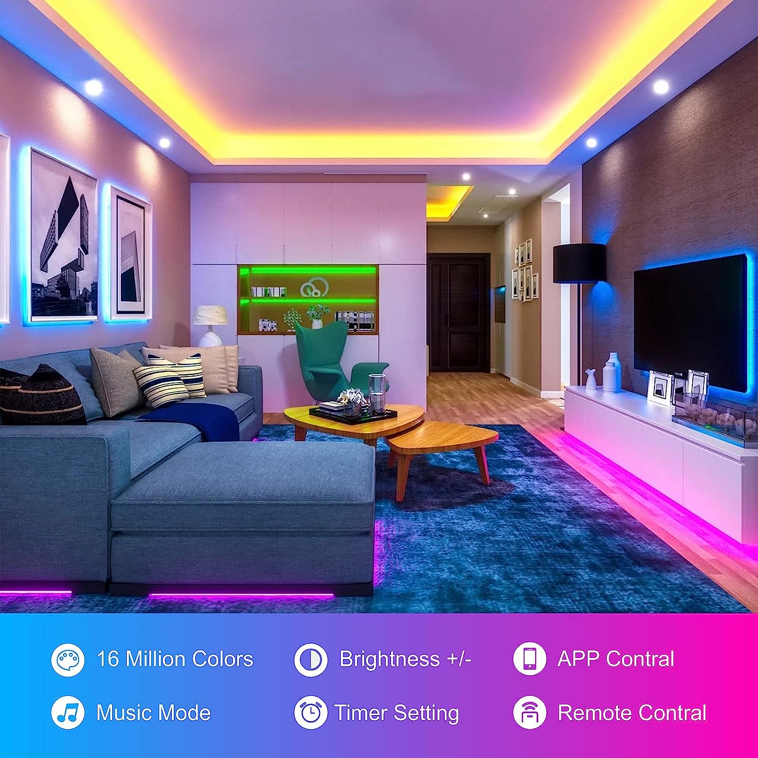 DIY RGBW Self Adhesive LED Strip 60LEDs IP67 Self Adhesive Led Tape