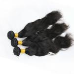 Real Thick Natural Wavy Hair Extensions Customized Length Fashionable Color