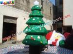 Holiday Inflatable Christmas Tree Decorations Green , 420D PVC 3M