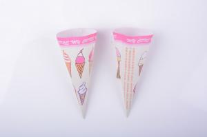 Wholesale Golden Color Ice Cream Related Production , Mini Chocolate Covered Cones from china suppliers