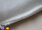 White High Silica Cloth Fiberglass E Glass Needle Mat Fireproof 25mm