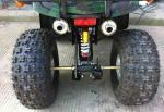 Yamaha 125cc Four Wheeled Motorcycles ATV , Single Tank 4 Wheels Motorcycle