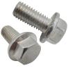 Buy cheap DIN6921 Gr8.8 Hexagon Flange Head Bolts For Machine White Zinc Material from wholesalers