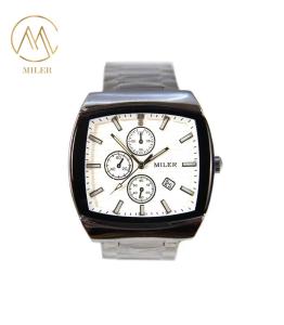 Wholesale Concise Style Quartz Wirstwatch Calendar Display Stainless Steel Strap Watches from china suppliers