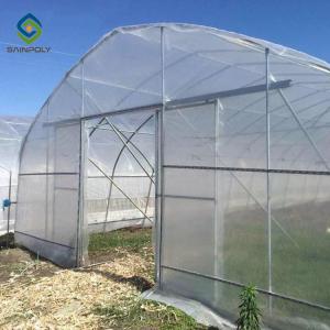 Wholesale Farm Equipment Vegetables 60m Clear Plastic Greenhouse from china suppliers
