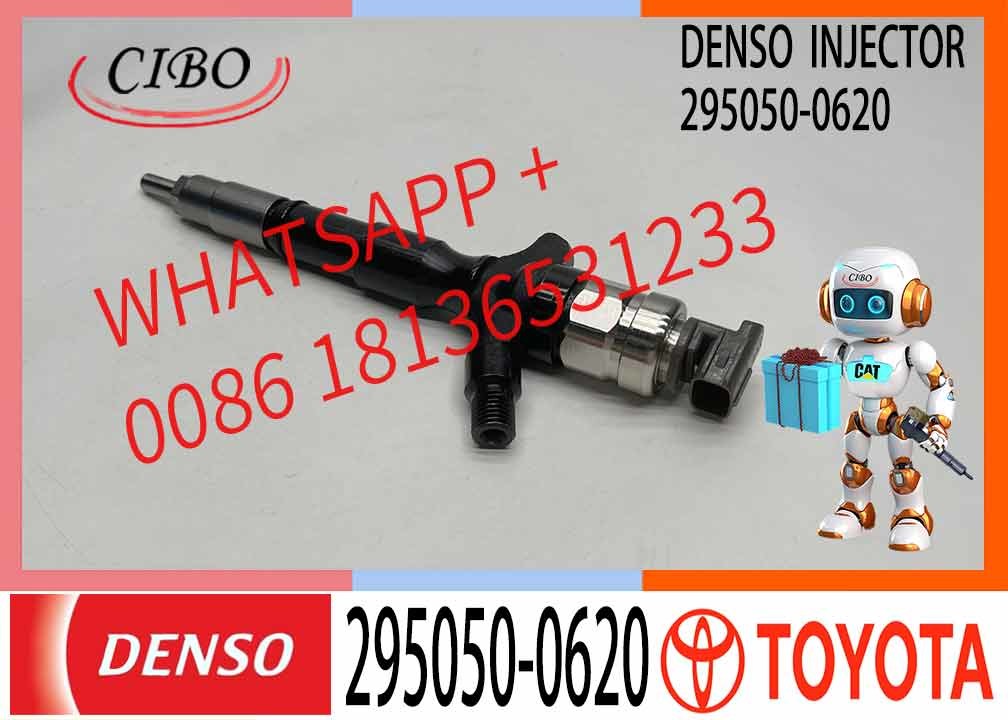 New Common Rail Injector 23670-30420 23670-39425 295050-0620 for 1KD 2KD Diesel Nozzle Assembly High Quality