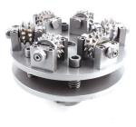 Diamond Bush Hammer Vaccum Brazed Grinding Wheel for Marble Granite Stone