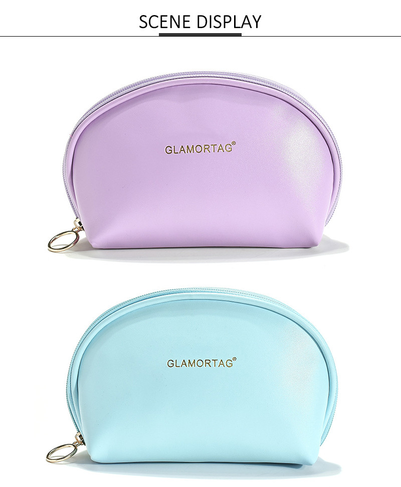 Shell Shape Multi Color Women'S Toiletry Travel Bag